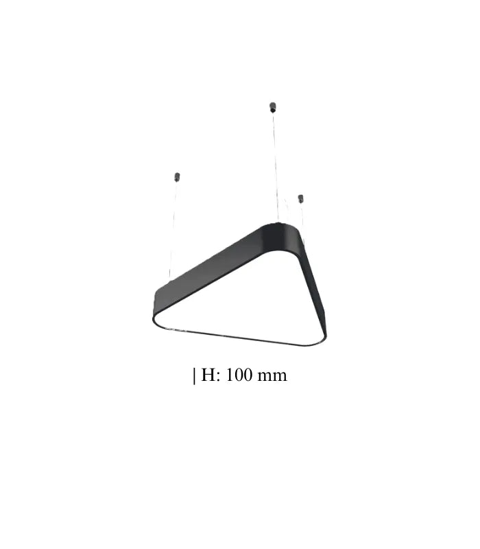 Atanur Trisoa 90x90x90 cm 90w Üçgen Linear Armatür
