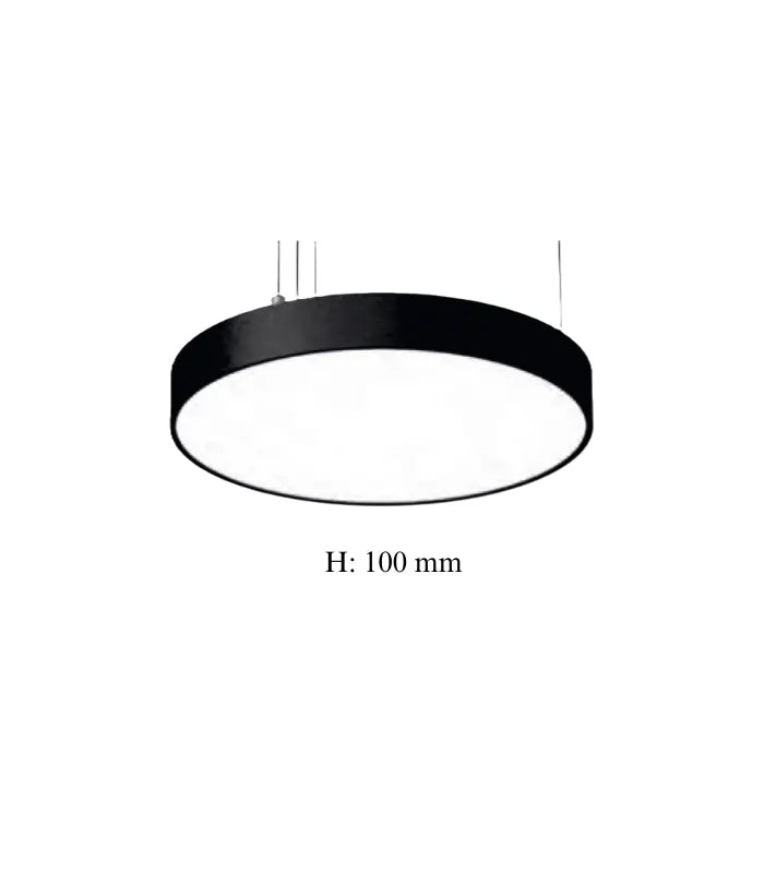 Atanur Rosoa 40 cm 40w Yuvarlak Davul Linear Armatür