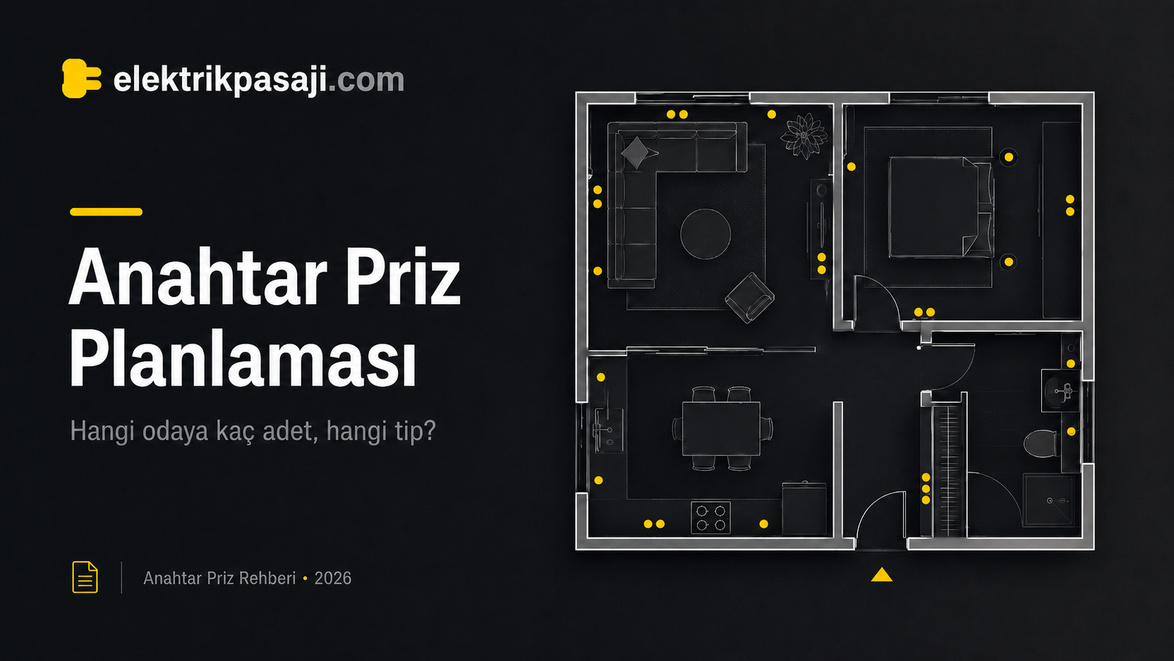 Oda oda anahtar priz planlaması rehberi