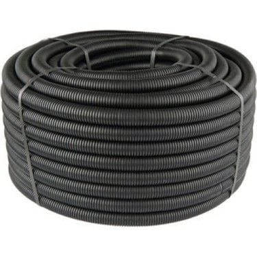 Mutlusan 18’lik Plastik Spiral Boru Siyah – ElektrikPasajı