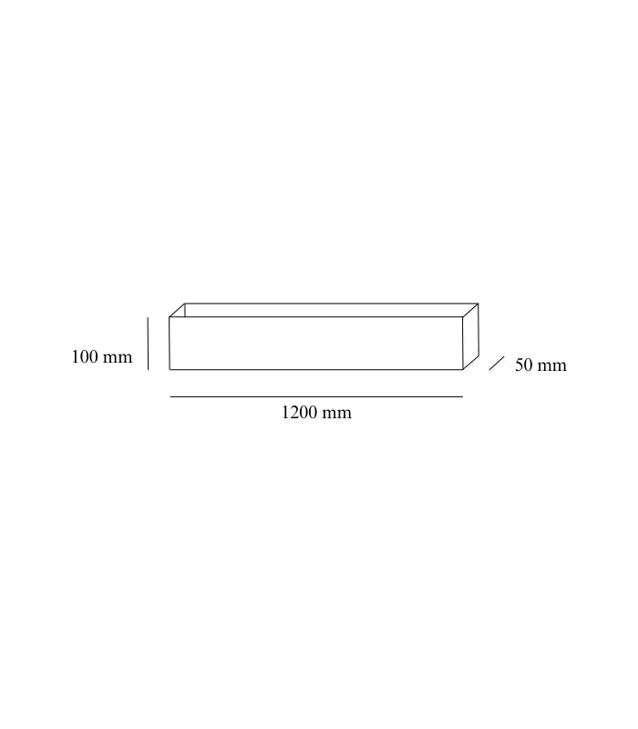 Atanur Linap 120 cm 28W LED Çift Yönlü Duvar Aplik