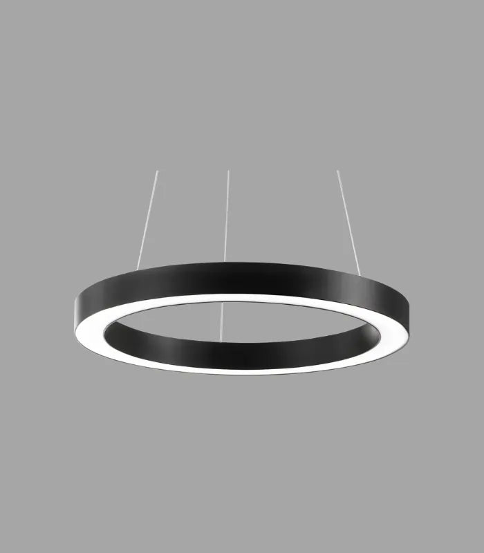 Atanur Torus 130 cm 120W Yuvarlak Halka Sarkıt Linear Armatür Beyaz 3000K - Sarı Işık Sıva Üstü ürün görseli