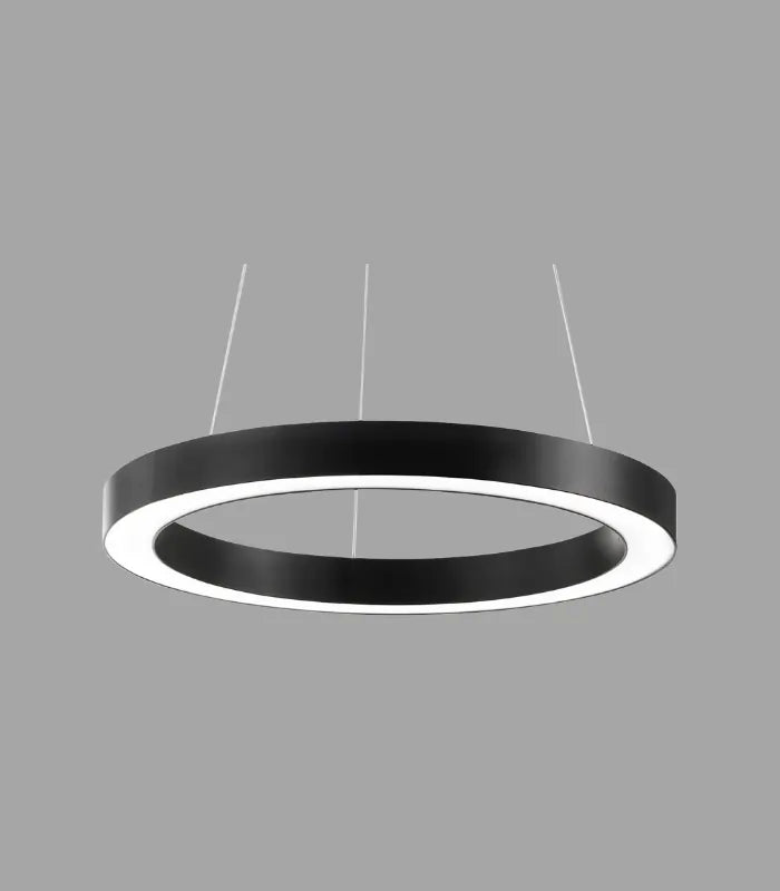 Atanur Torus 140 cm 130W Yuvarlak Halka Sarkıt Linear Armatür Beyaz 3000K - Sarı Işık Sıva Üstü ürün görseli