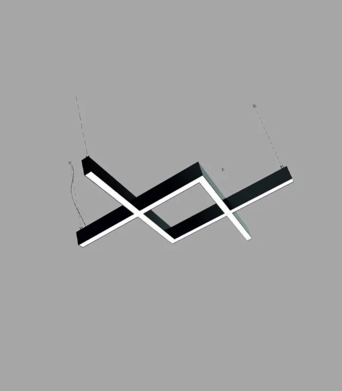142 cm 120w Çapraz Örgü Linear Armatür