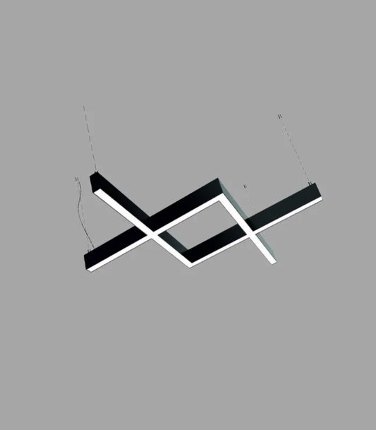 142 cm 120w Çapraz Örgü Linear Armatür