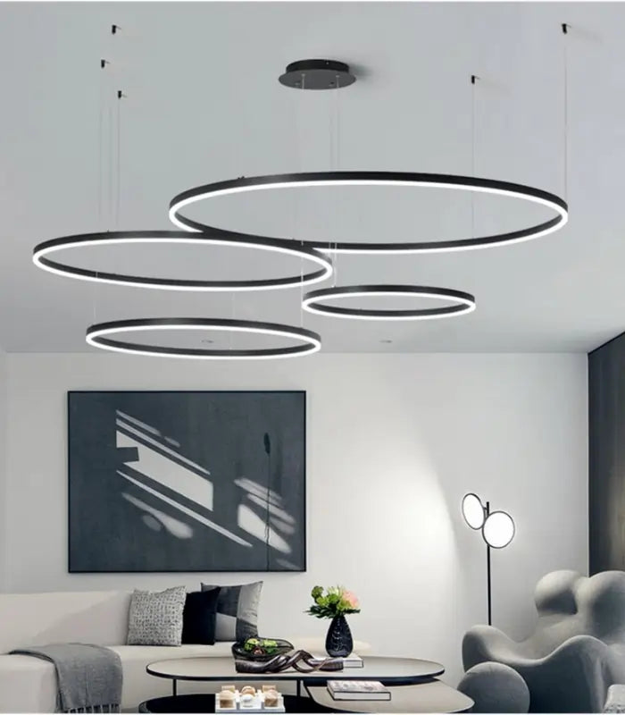 150 cm 140W Yuvarlak Halka Sarkıt Linear Armatür TORUS