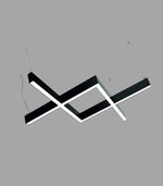 Atanur Çapraz Örgü Linear Armatür 212 cm 180w W: 50mm H: 80mm Beyaz 3000K - Sarı Işık ürün görseli