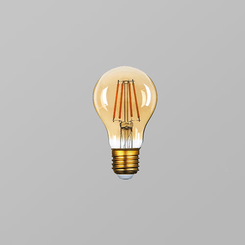 GECEM 8W A60 E27 2700K Rustik Ampul – ElektrikPasajı
