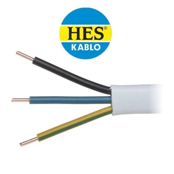 HES KABLO HES 3X6mm Antigron NYM – ElektrikPasajı