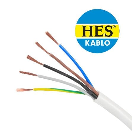 HES KABLO HES 5X2,5mm TTR Kablo – ElektrikPasajı