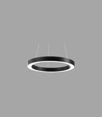 Atanur Torus 60 cm 50W Yuvarlak Halka Sarkıt Linear Armatür Beyaz 3000K - Sarı Işık Sıva Üstü ürün görseli