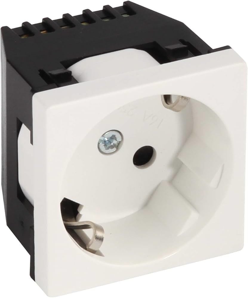 Mutlusan 45x45 Topraklı Priz Ç.K (45 Derece) – ElektrikPasajı