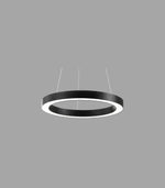 Atanur Torus 70 cm 60W Yuvarlak Halka Sarkıt Linear Armatür Beyaz 3000K - Sarı Işık Sıva Üstü ürün görseli