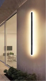 Atanur Ovlap 80 cm 16W Led Çift Yönlü Duvar Aplik IP65 Beyaz 3000K - Sarı Işık ürün görseli