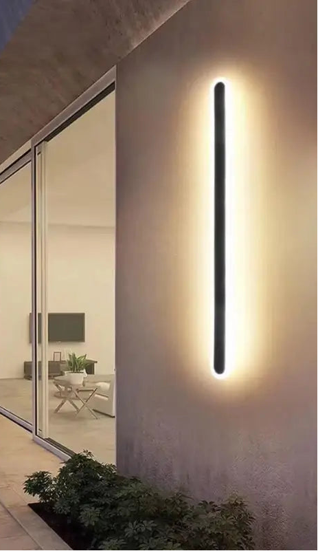 Atanur Ovlap 80 cm 16W Led Çift Yönlü Duvar Aplik IP65 Beyaz 3000K - Sarı Işık ürün görseli