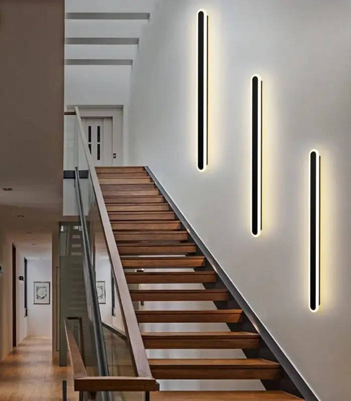 Atanur Ovlap 80 cm 16W Led Çift Yönlü Duvar Aplik Beyaz 3000K - Sarı Işık ürün görseli