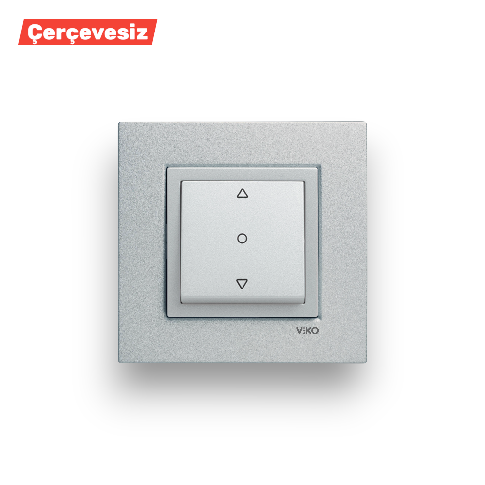 PANASONIC Novella-Trenda Tek Düğmeli Jaluzi̇ Gümüş – ElektrikPasajı