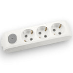 VİKO Viko Multi-let Anahtarlı Üçlü Grup Priz Çeşitleri Klemensli – ElektrikPasajı