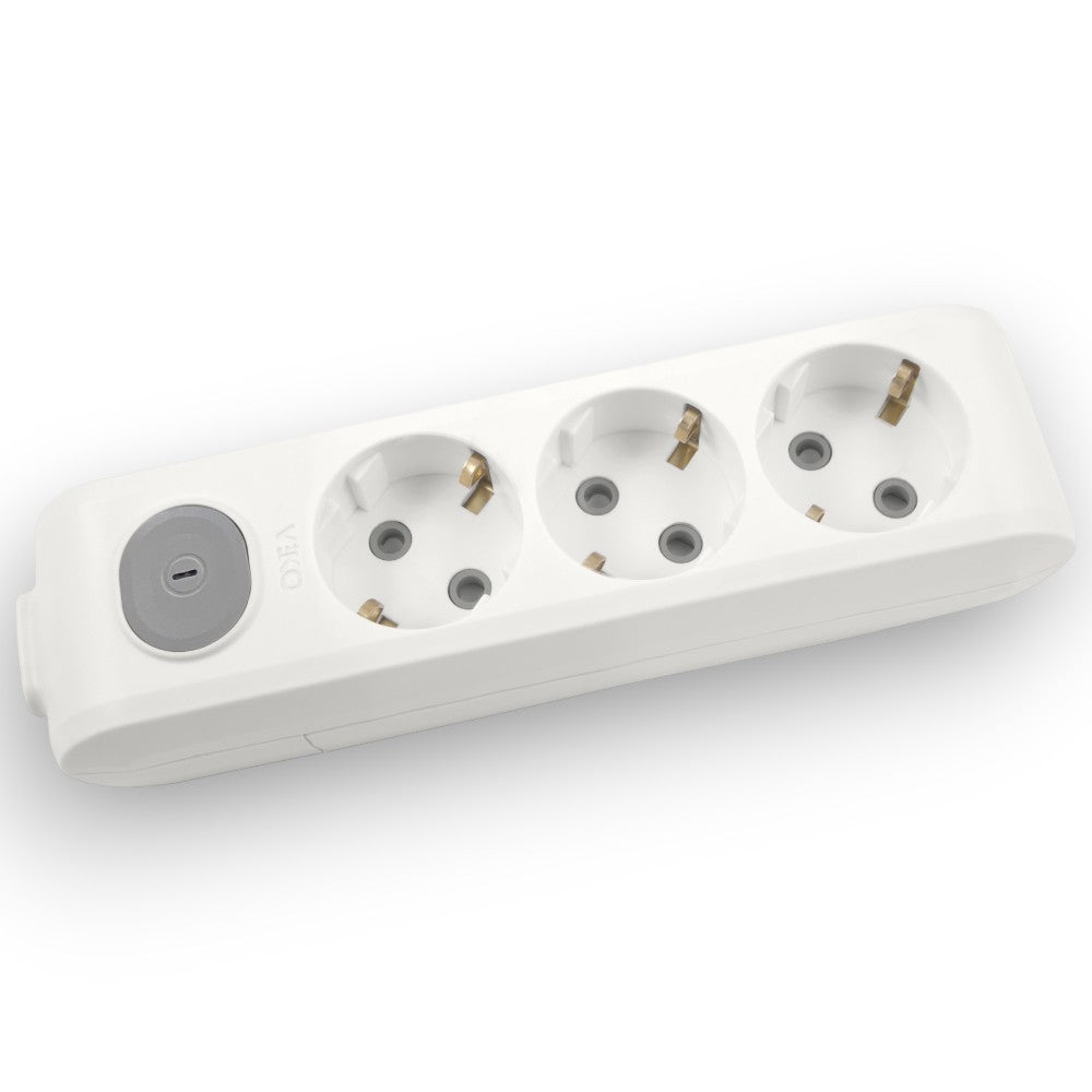 VİKO Viko Multi-let Anahtarlı Üçlü Grup Priz Çeşitleri Klemensli – ElektrikPasajı