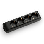 VİKO Viko Multi-let Siyah Dörtlü Grup Priz Çeşitleri Klemensli – ElektrikPasajı