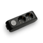 VİKO Viko Multi-let Siyah İkili Anahtarlı Grup Priz Çeşitleri Klemensli – ElektrikPasajı