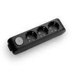 VİKO Viko Multi-let Siyah Üçlü Anahtarlı Grup Priz Çeşitleri Klemensli – ElektrikPasajı