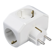 Viko Yonca Plus Topraklı 3'lü Fiş Priz Beyaz – ElektrikPasajı