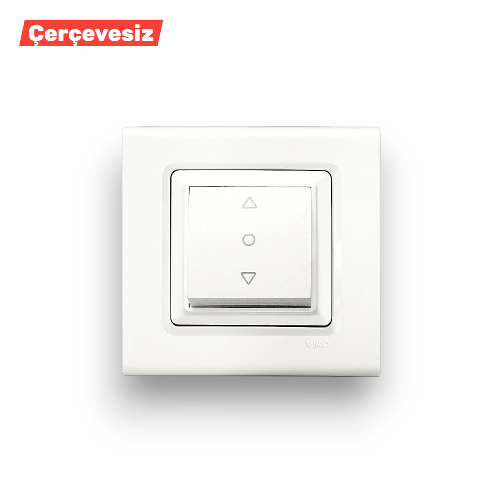 VİKO Linnera Beyaz Tek Düğmeli̇ Jaluzi̇ – ElektrikPasajı