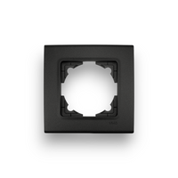 VİKO Linnera Life Gece Si̇yahı Çerçeve Çeşitleri Tekli Çerçeve – ElektrikPasajı