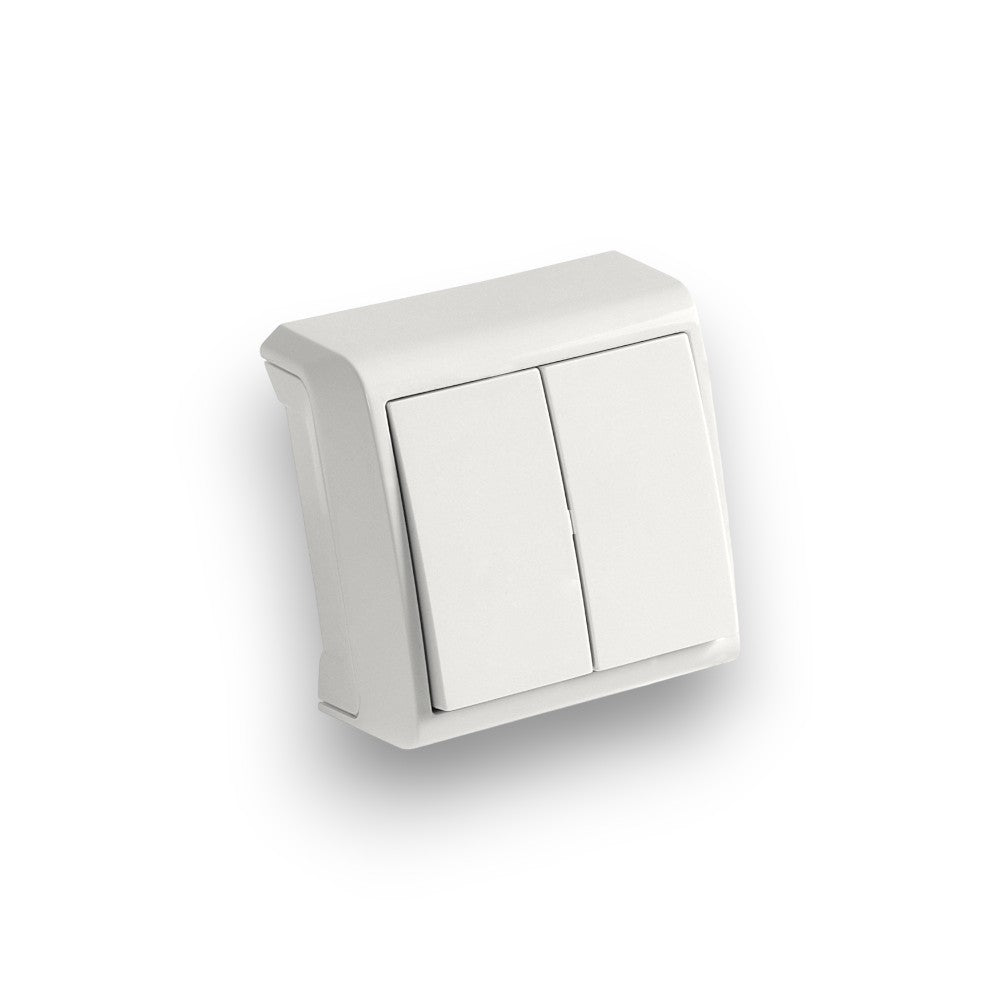 VİKO Vera Beyaz Komütatör (İkili Anahtar) – ElektrikPasajı