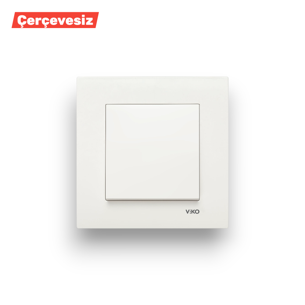 VİKO Karre/Meridian Beyaz Anahtar – ElektrikPasajı