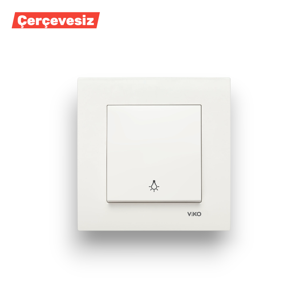 VİKO Karre/Meridian Beyaz Light – ElektrikPasajı