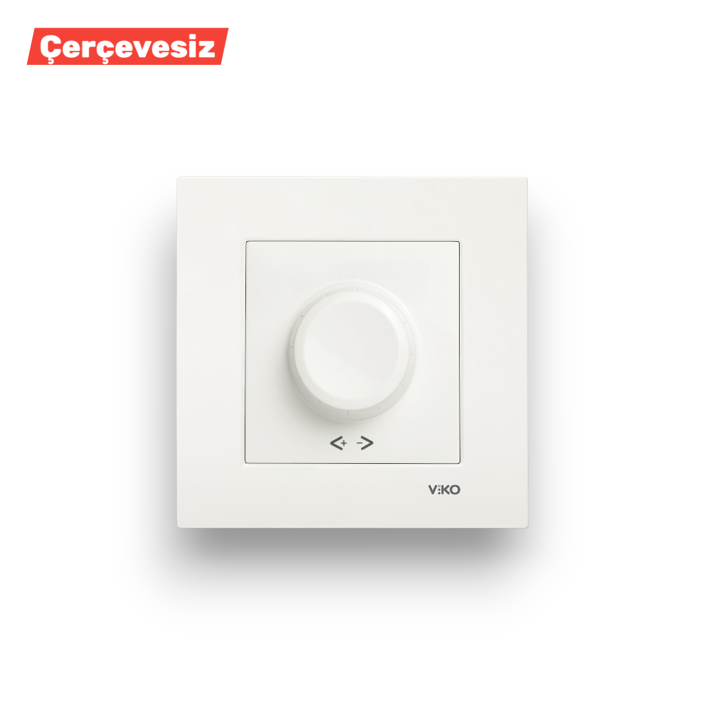 VİKO Karre/Meridian Beyaz 6-100w Rl Di̇mmer – ElektrikPasajı