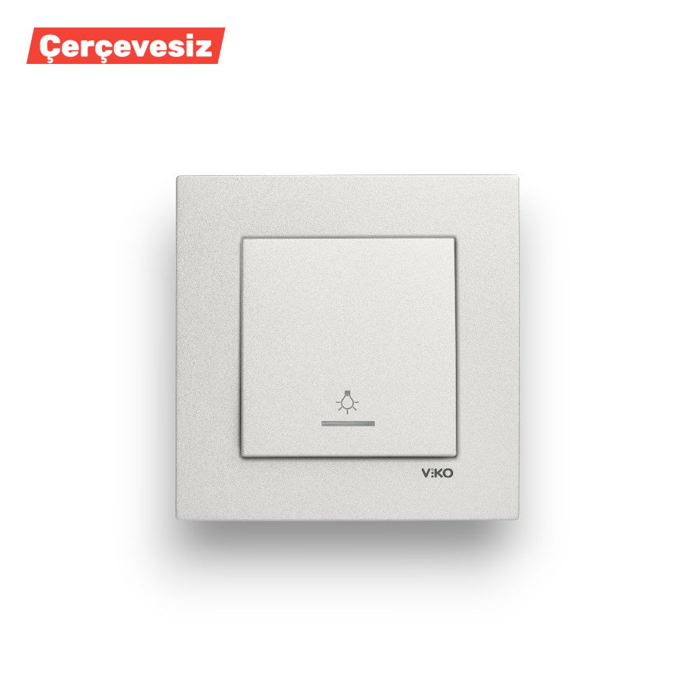 PANASONIC Novella-Trenda Işıklı Light Gümüş – ElektrikPasajı