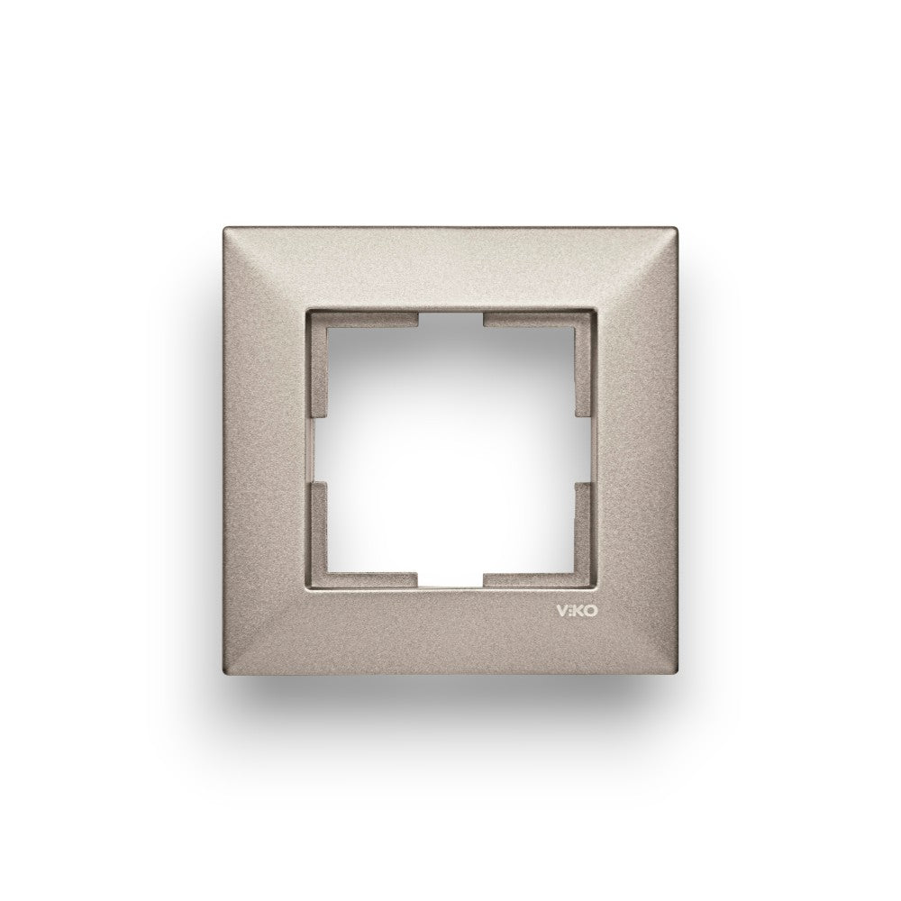 VİKO Trenda Bronz Çerçeve Tekli – ElektrikPasajı