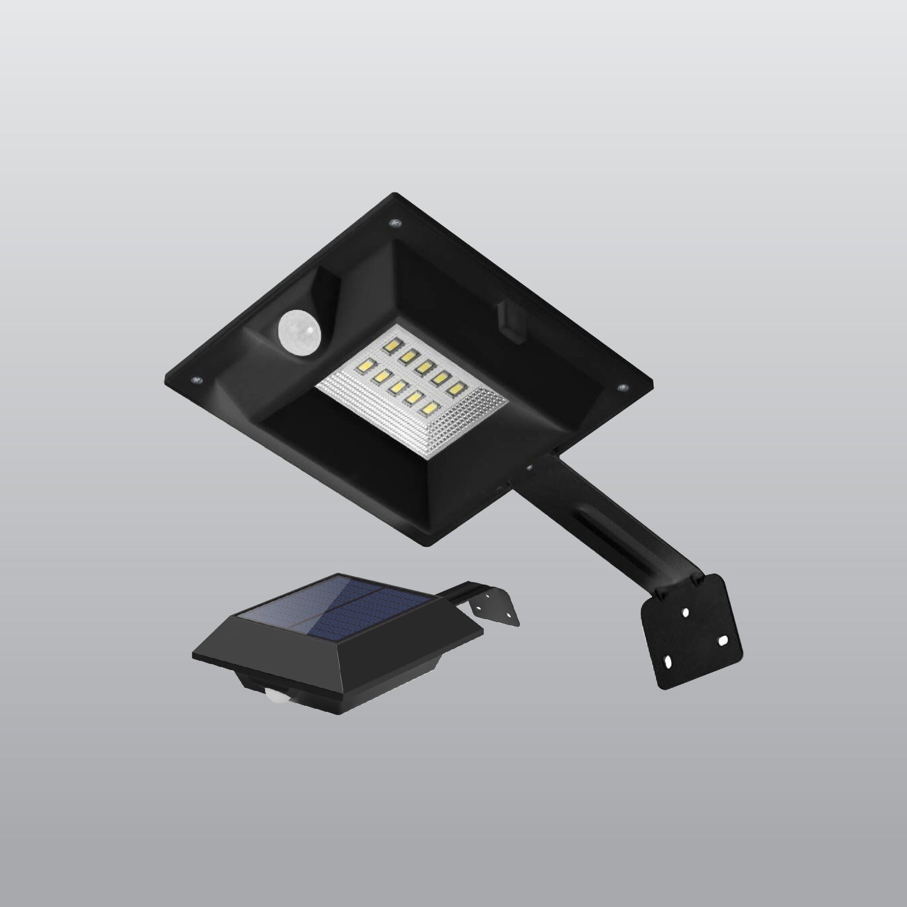 ACK Solar LED Bahçe Armatürü CCT 10 LED PIR Sensörlü