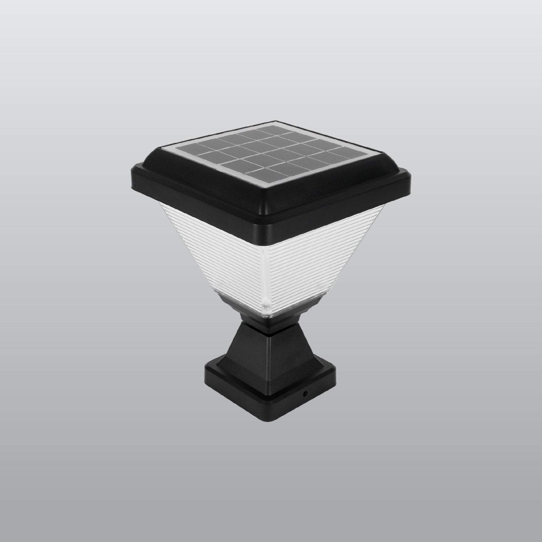 ACK Solar LED Bahçe Fener 16 LED Şeffaf Cam