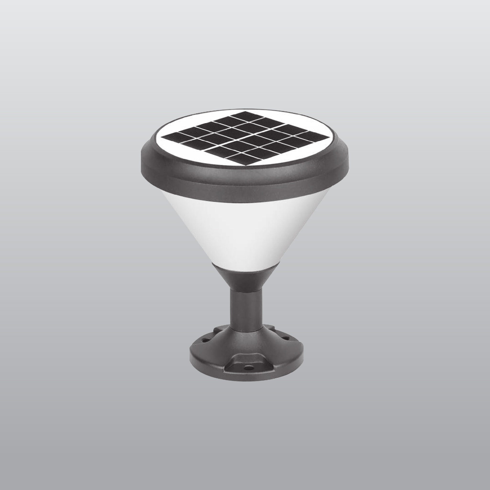 ACK Solar LED Bahçe Fener 20 LED Opak Cam