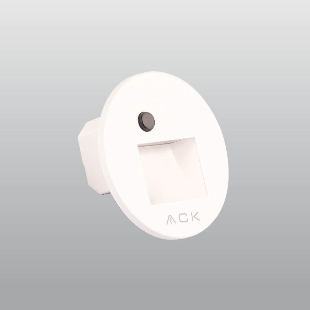 ACK LED Merdiven Apliği Yuvarlak Gövde - 1W