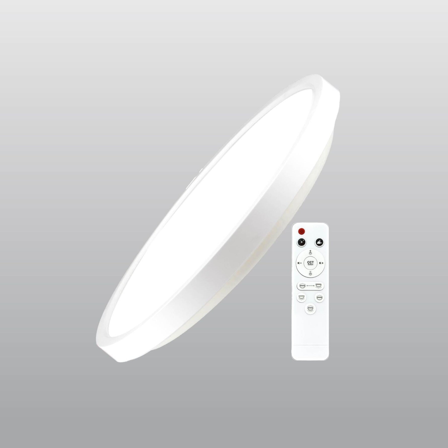 ACK Sıvaüstü Çift Yüzlü CCT LED Panel Ø300 - 32W