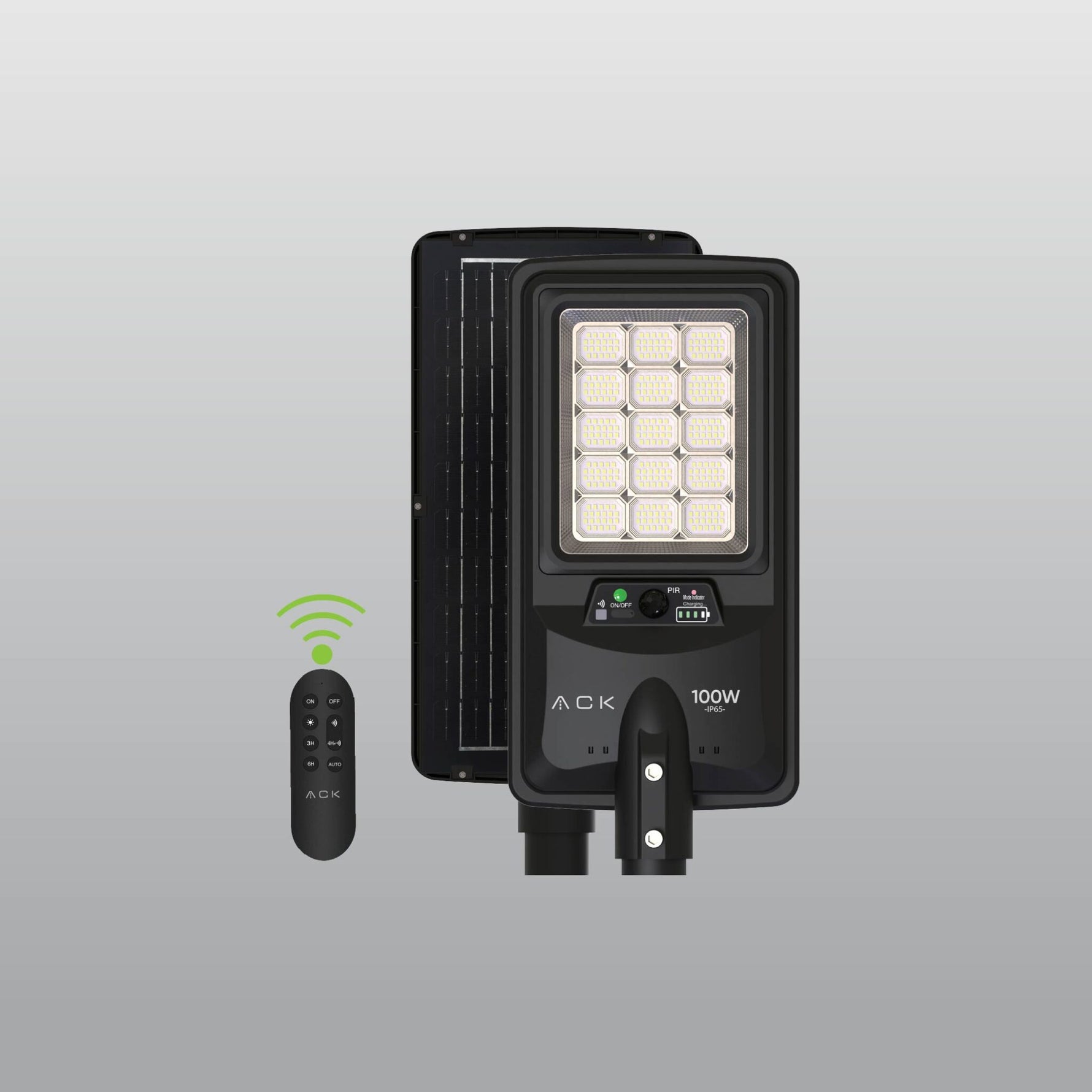 ACK Solar LED Sokak Armatürü 6500K