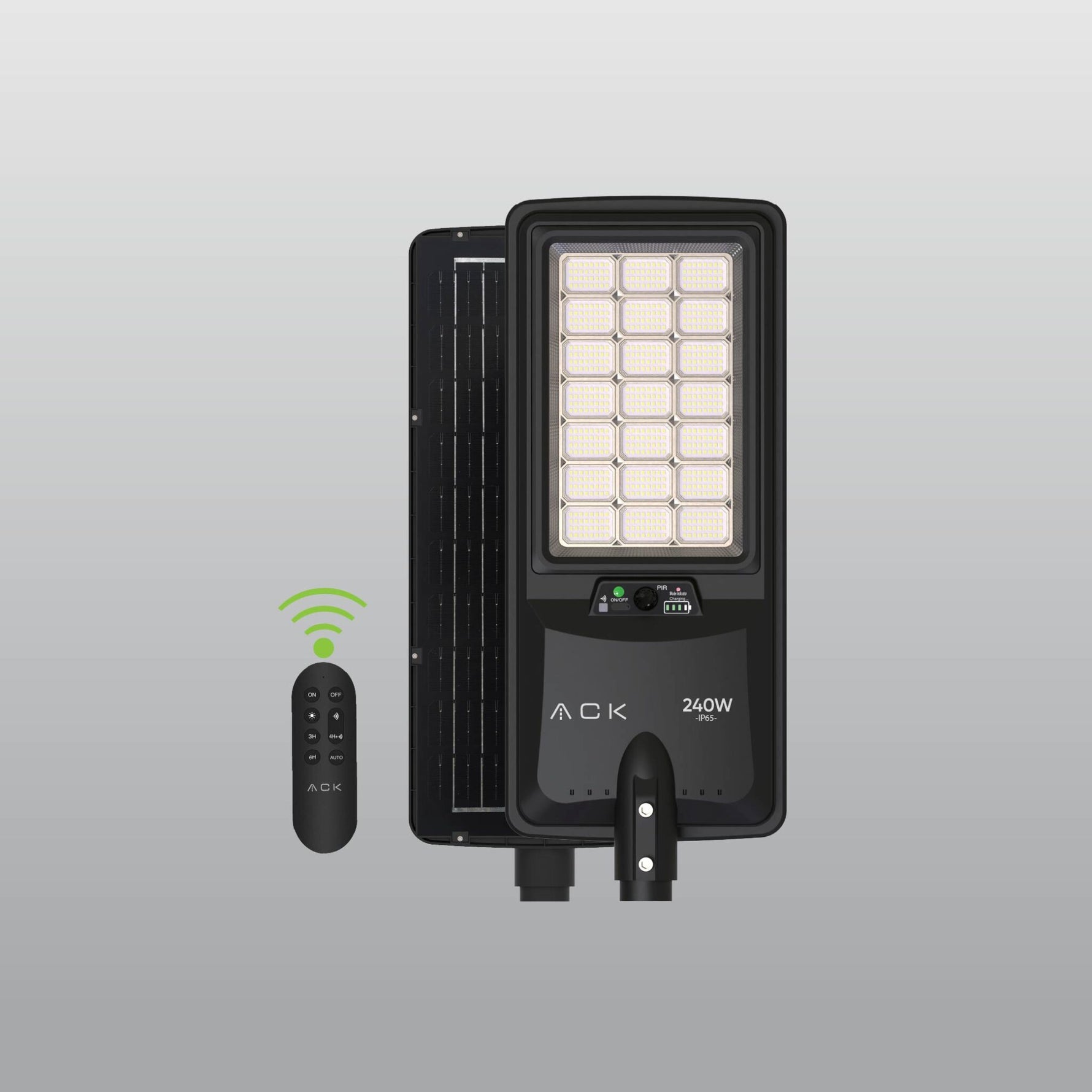 ACK Solar LED Sokak Armatürü 6500K