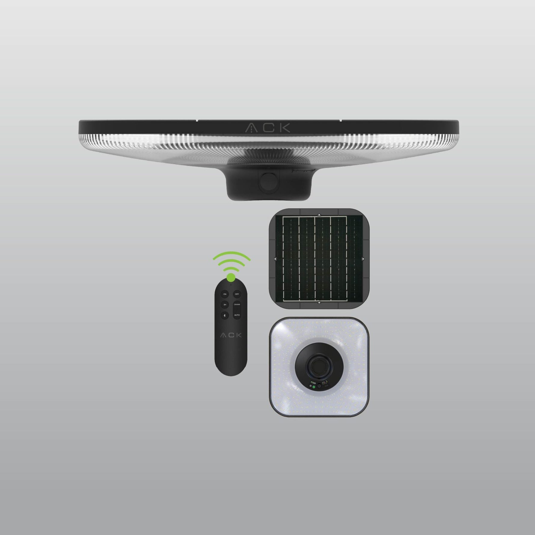 ACK Solar LED Bahçe Armatürü CCT 3800lm
