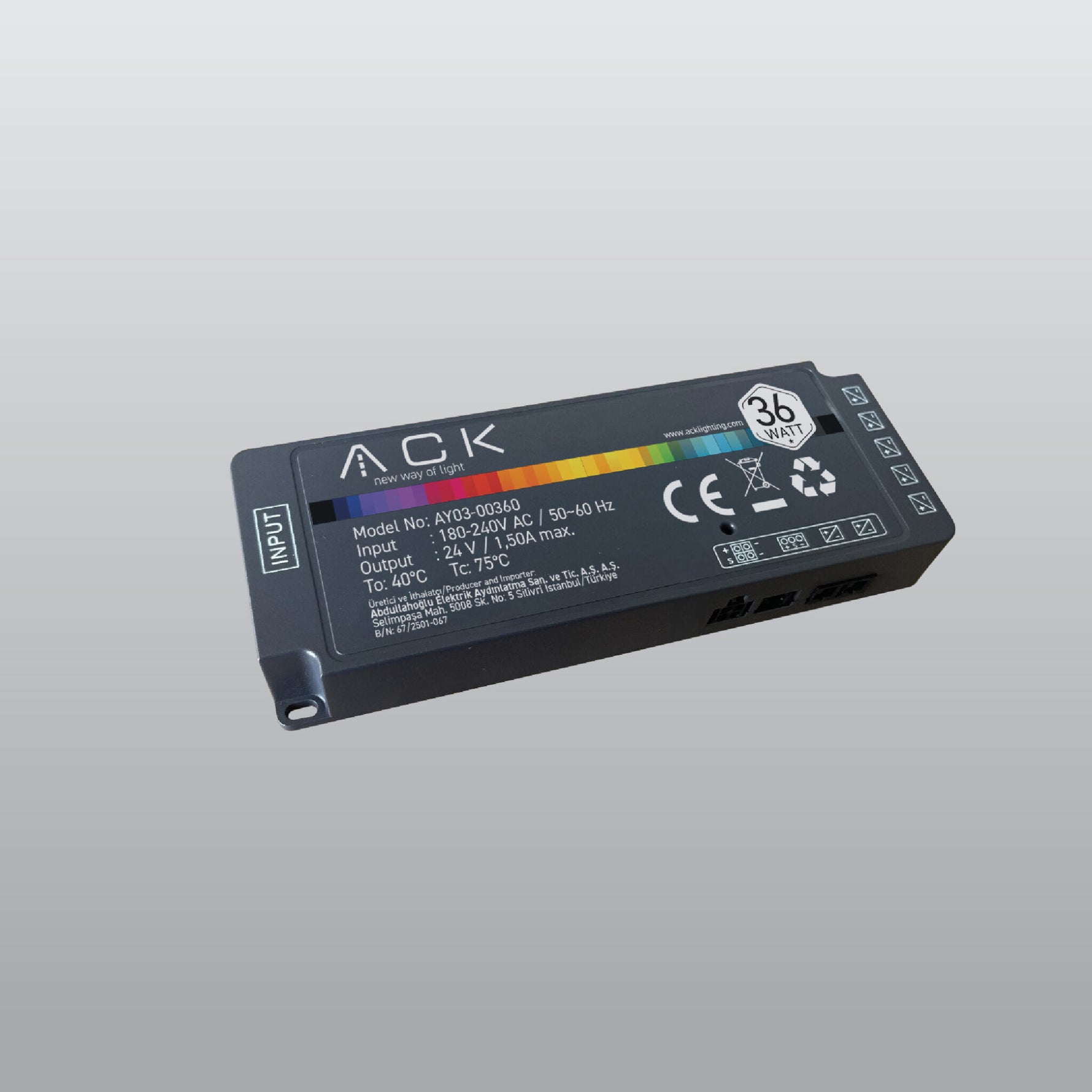ACK 24V LED Bar Sürücüsü