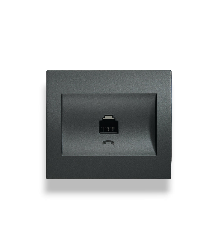 Panasonic Thea Blu Tekli Nümeris Telefon Prizi (RJ11) Kapak