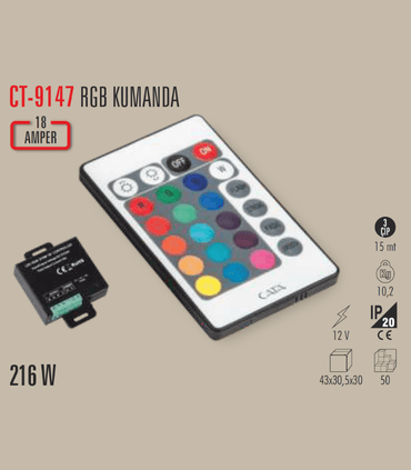 CATA CT-9147 RGB Kumanda