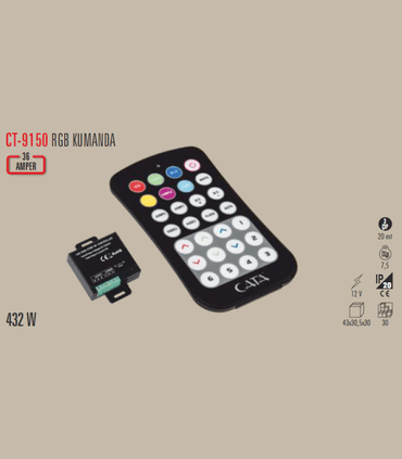 CATA CT-9150 RGB Kumanda