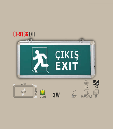 CATA CT-9166 Exit Armatürü