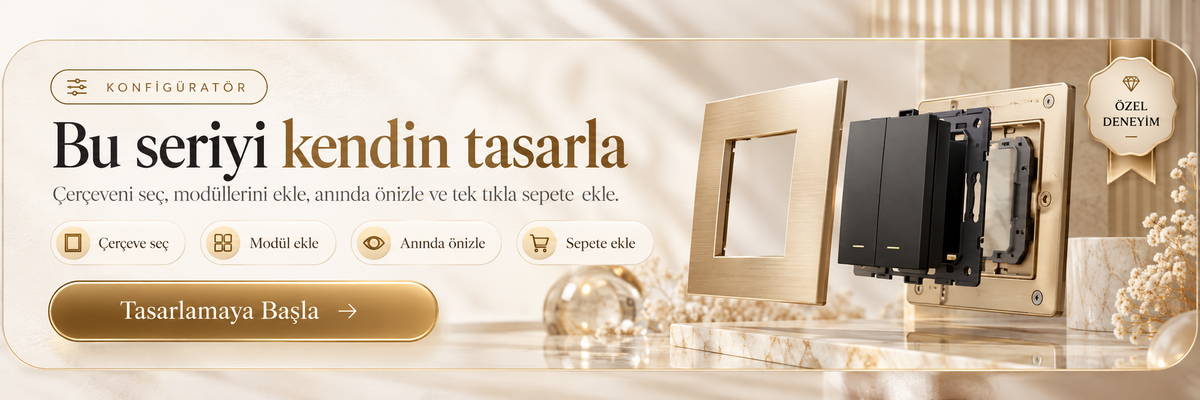 Viko Linnera Life Gece Siyahı Anahtar Priz Serisi | Komple Seri