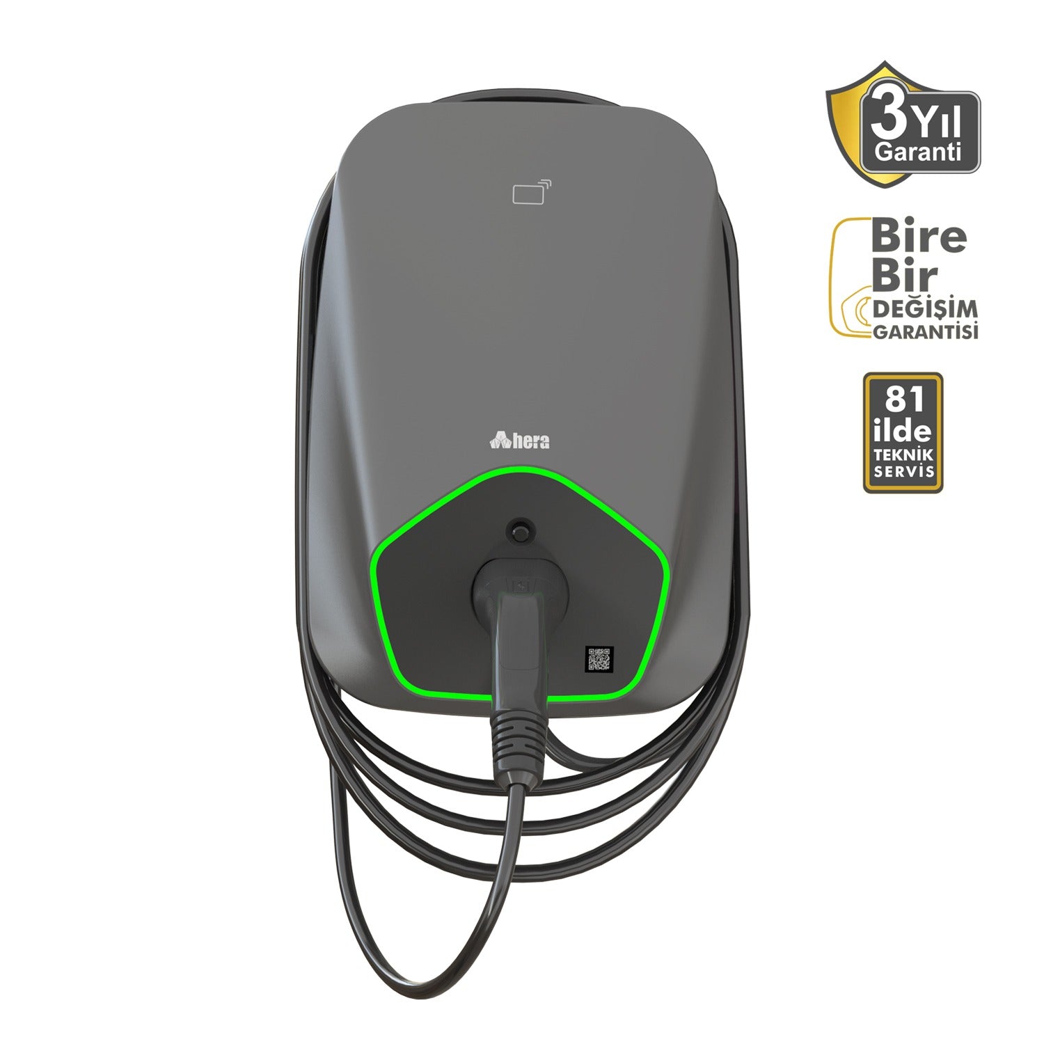 Hera Chargepack® Personal Tip2 Elektrikli Araç Şarj Ünitesi